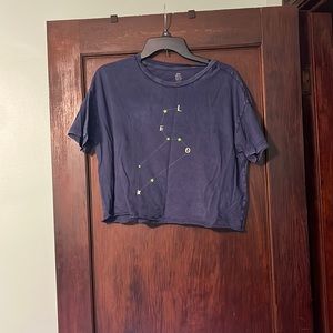 Aerie cropped sleep shirt